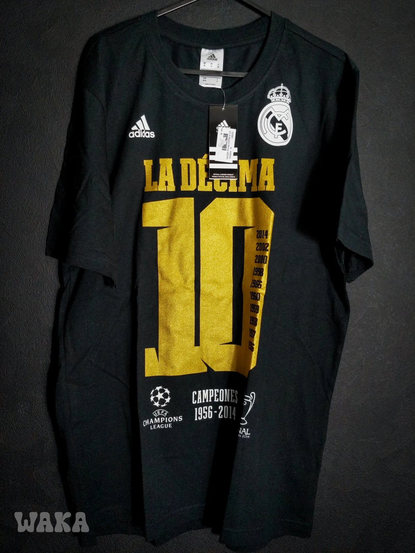 Real Madrid 2014 - Champions league winners Decima T-shirt - M