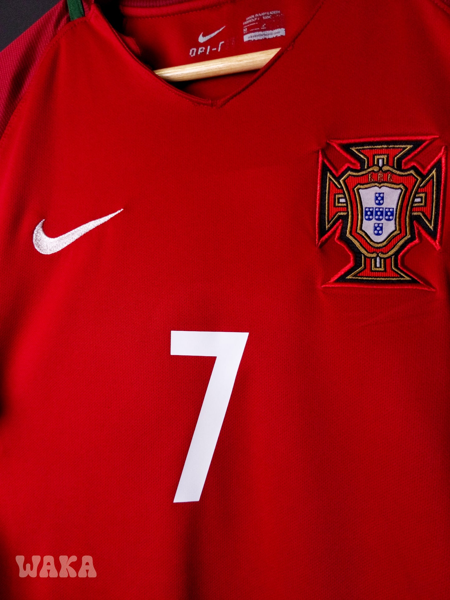 Portugal 2016 - Cristiano Ronaldo - Home shirt - M