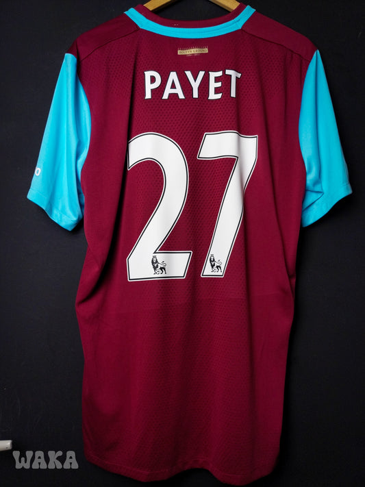 West Ham 2015/2016 - Payet - Home shirt - XL