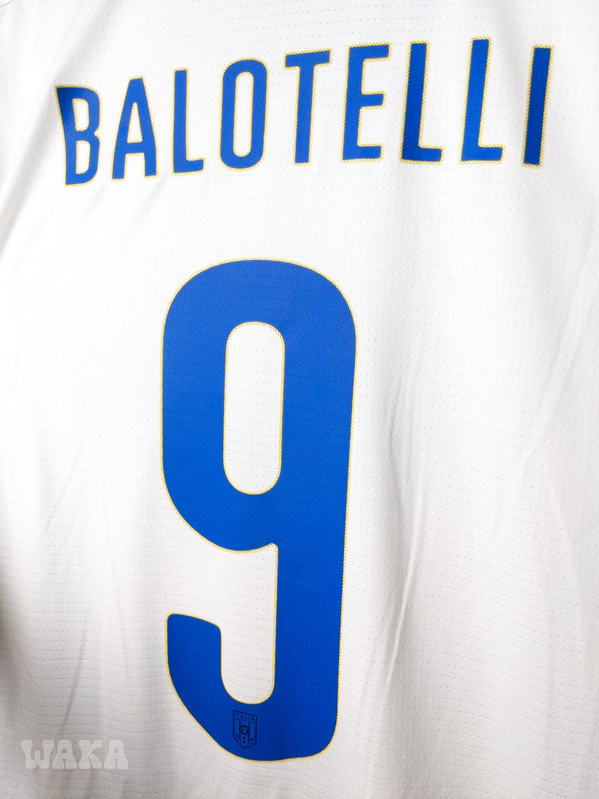 Italie 2014/2016 - Balotelli - Away shirt - L