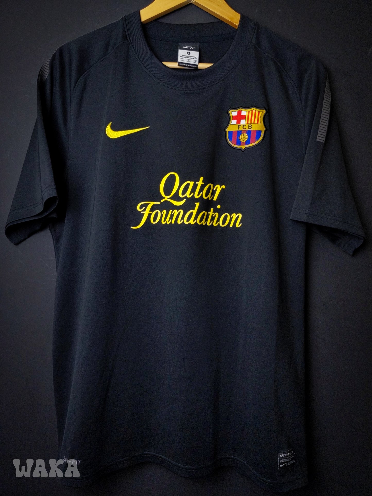 FC Barcelone 2011/2012 - Puyol - Away shirt - L
