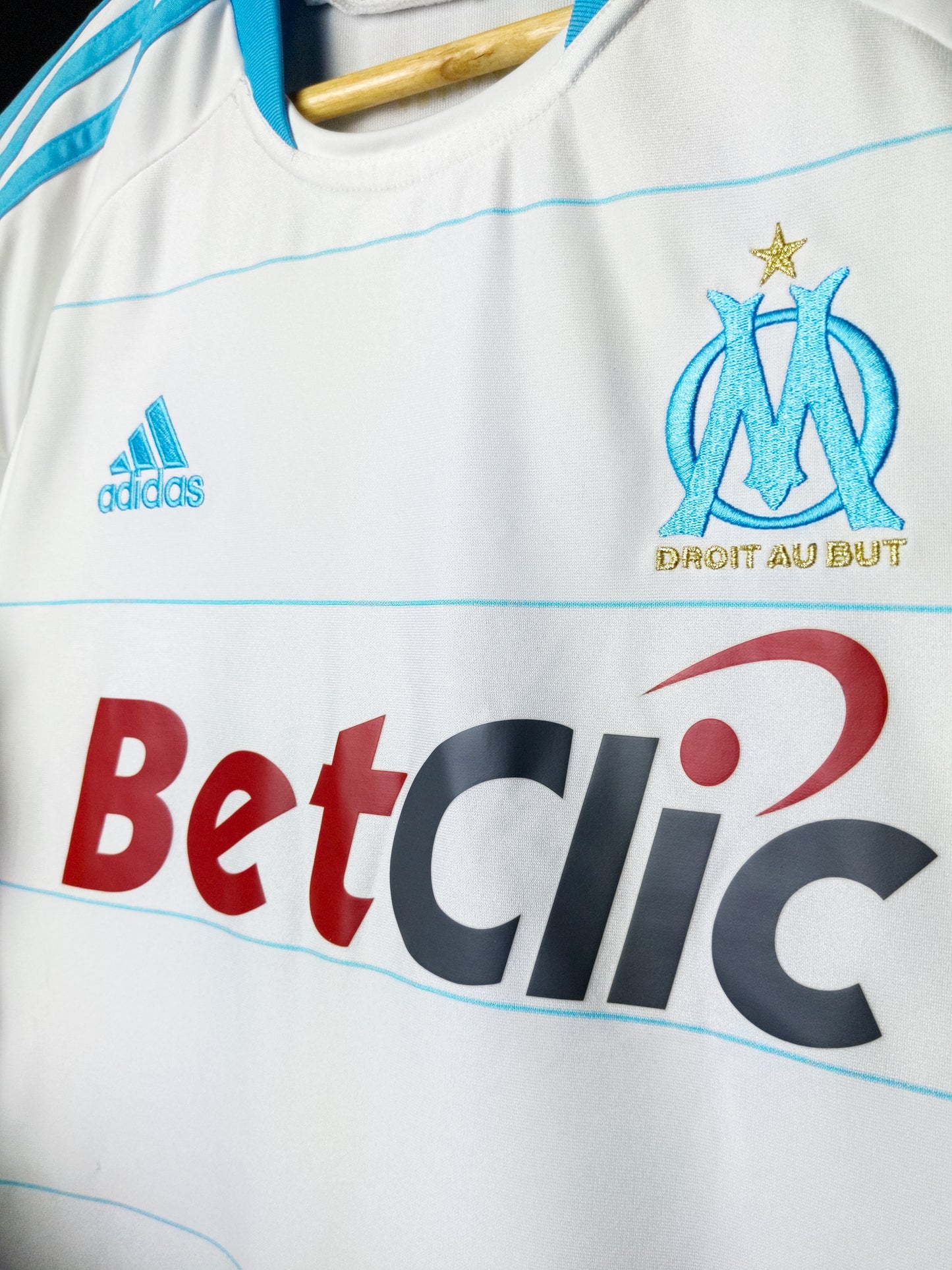 OM Olympique de Marseille 2010/2011 - Lucho - Home shirt - S