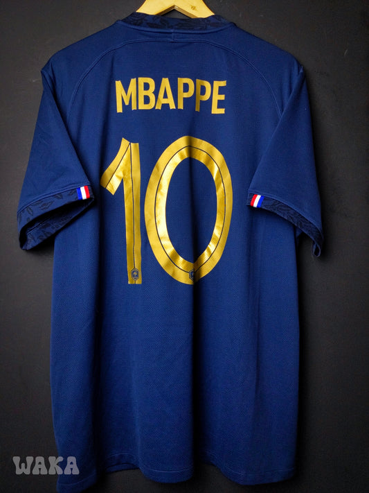 France 2022 - Mbappé - Home shirt - XL