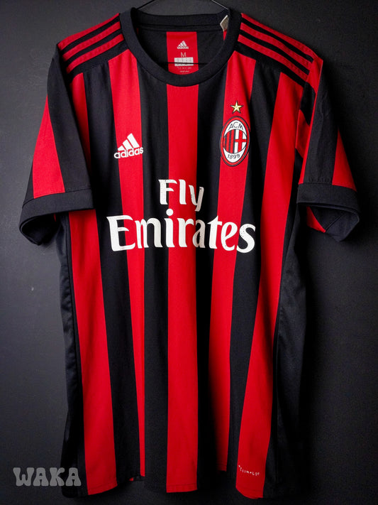 AC Milan 2017/2018 - Home shirt - M