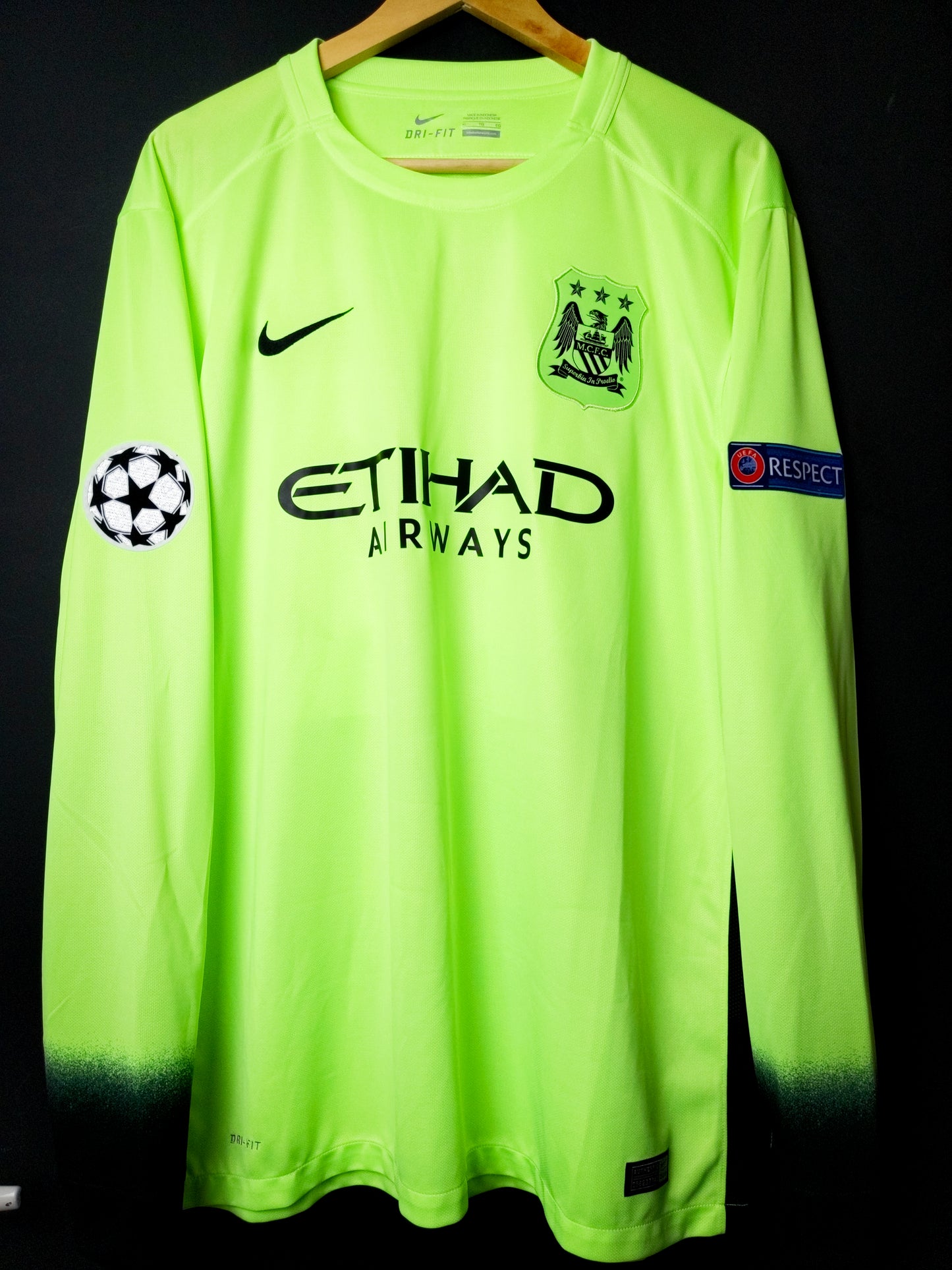 Manchester City 2015/2016 - Yaya Toure - Away shirt - XL [Long sleeves]