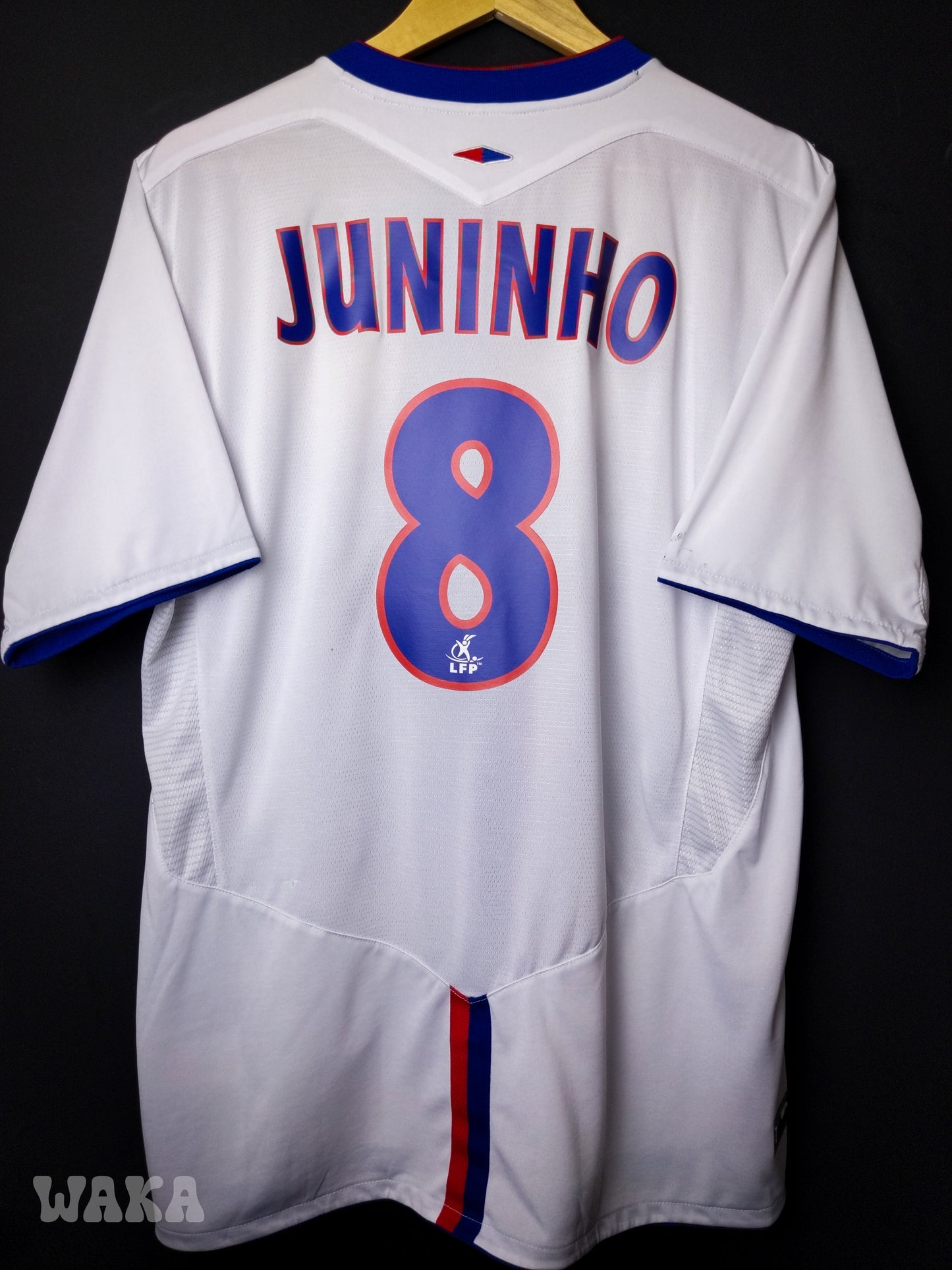 OL Olympique Lyonnais 2004/2006 - Juninho - Home shirt - L