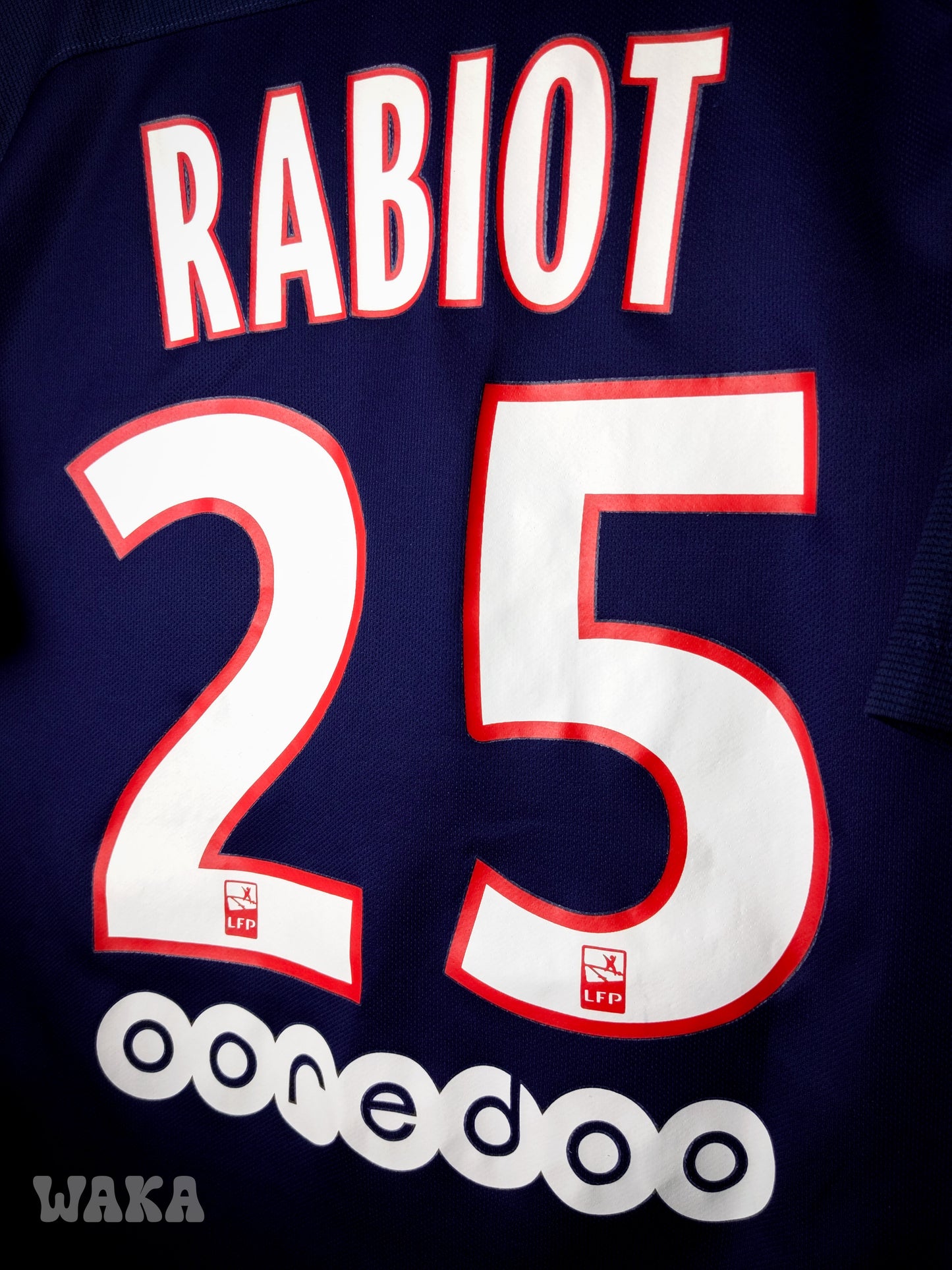 PSG 2016/2017 - Rabiot - Home shirt - M