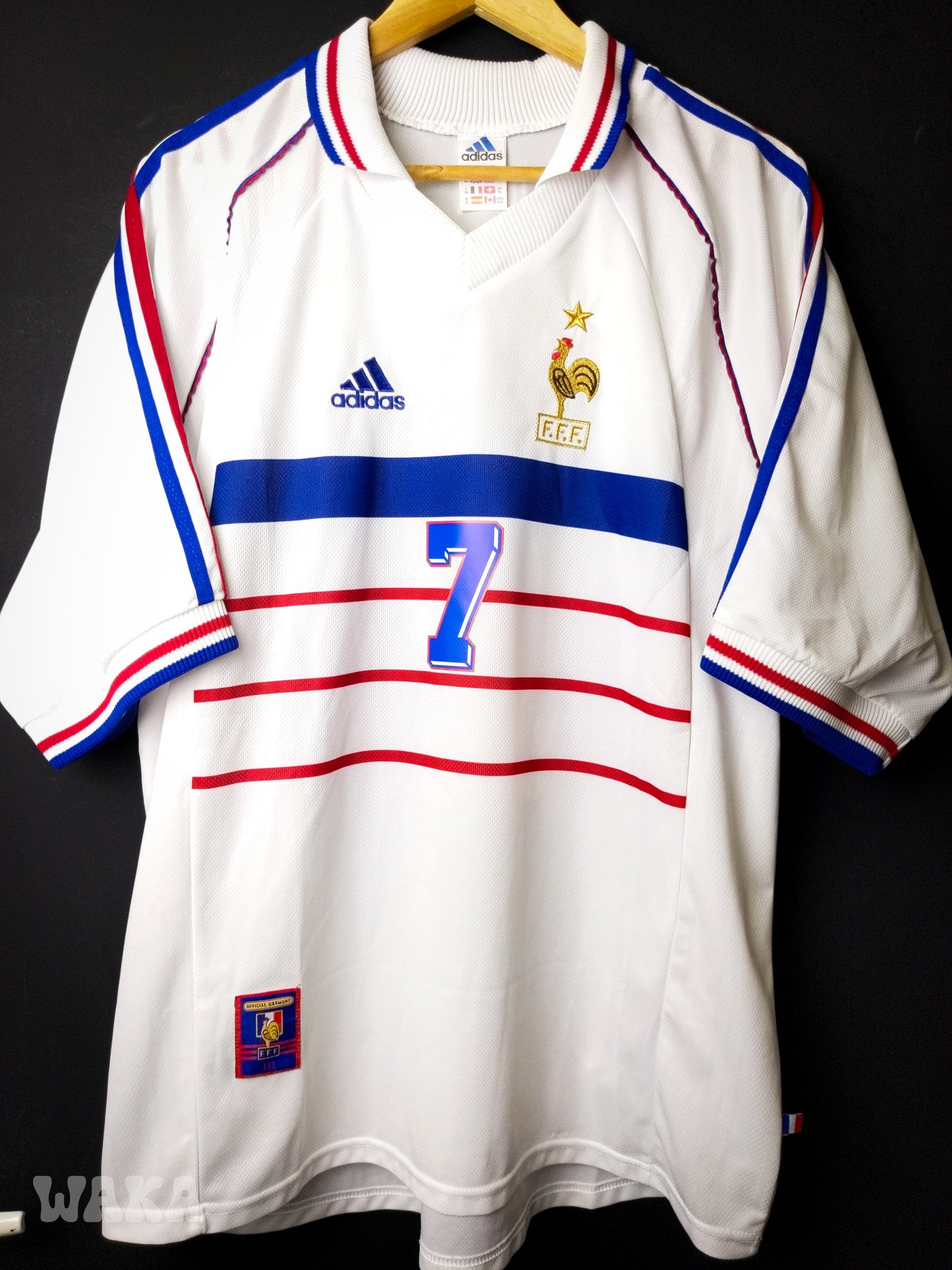 France 1998 - Deschamps - Away Shirt - XL