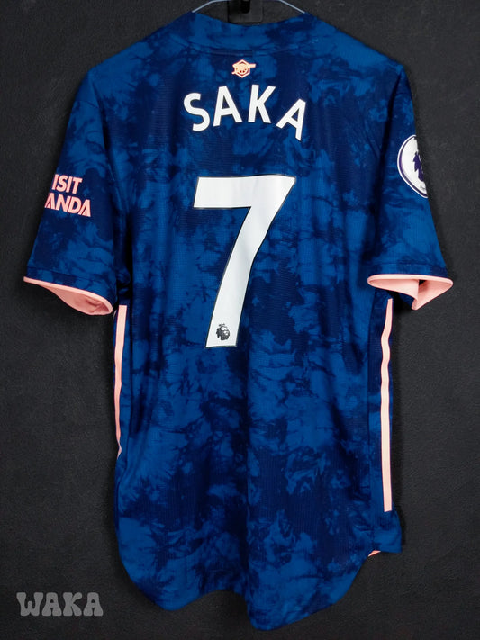 Arsenal 2020/2021 - Saka - Third Shirt - M *PRO*