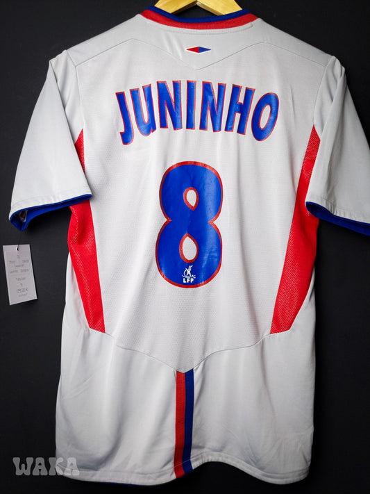 OL Olympique Lyonnais 2004/2005 - Juninho - Third shirt - S *OG Nameset*