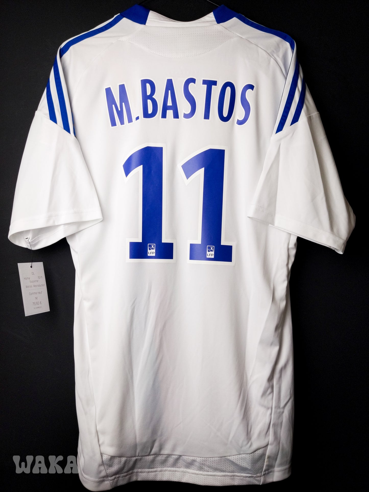 OL Olympique Lyonnais 2010/11 - Bastos - Home shirt - M