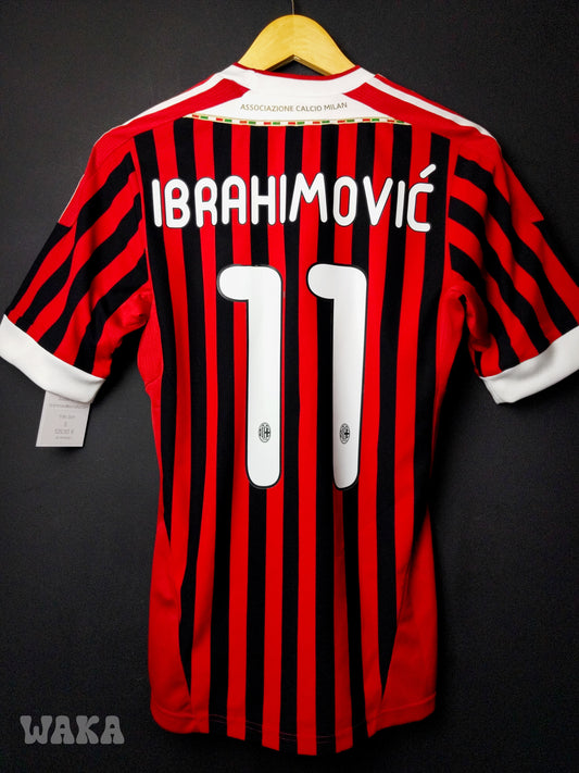 AC Milan 2011/2012 - Ibrahimovic - Home shirt - S *PRO*