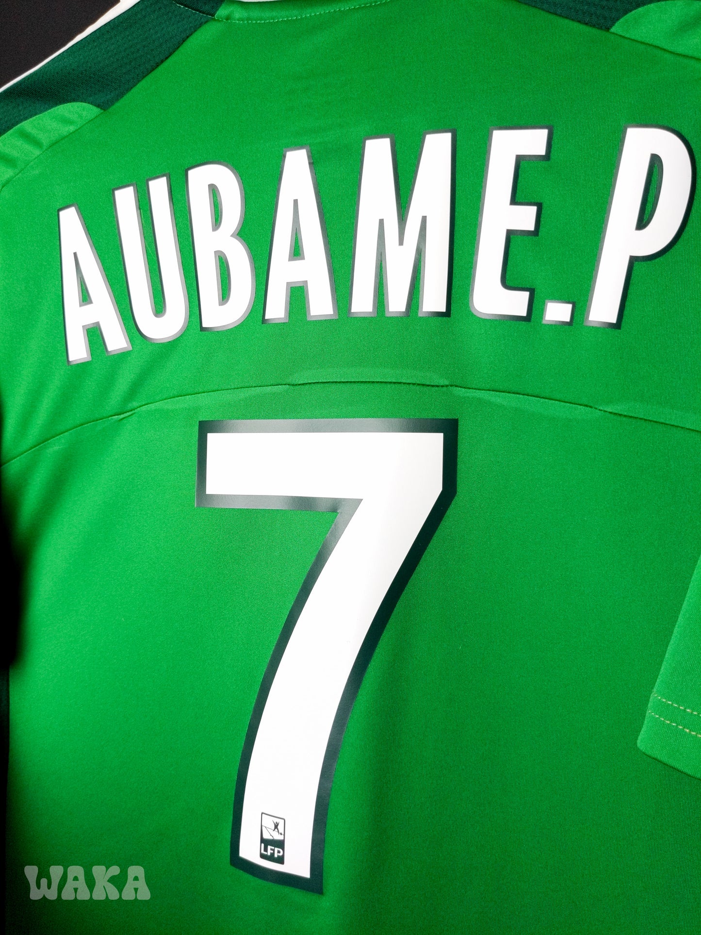 ASSE Saint-Etienne 2011/2012 - Aubameyang - Home shirt - S