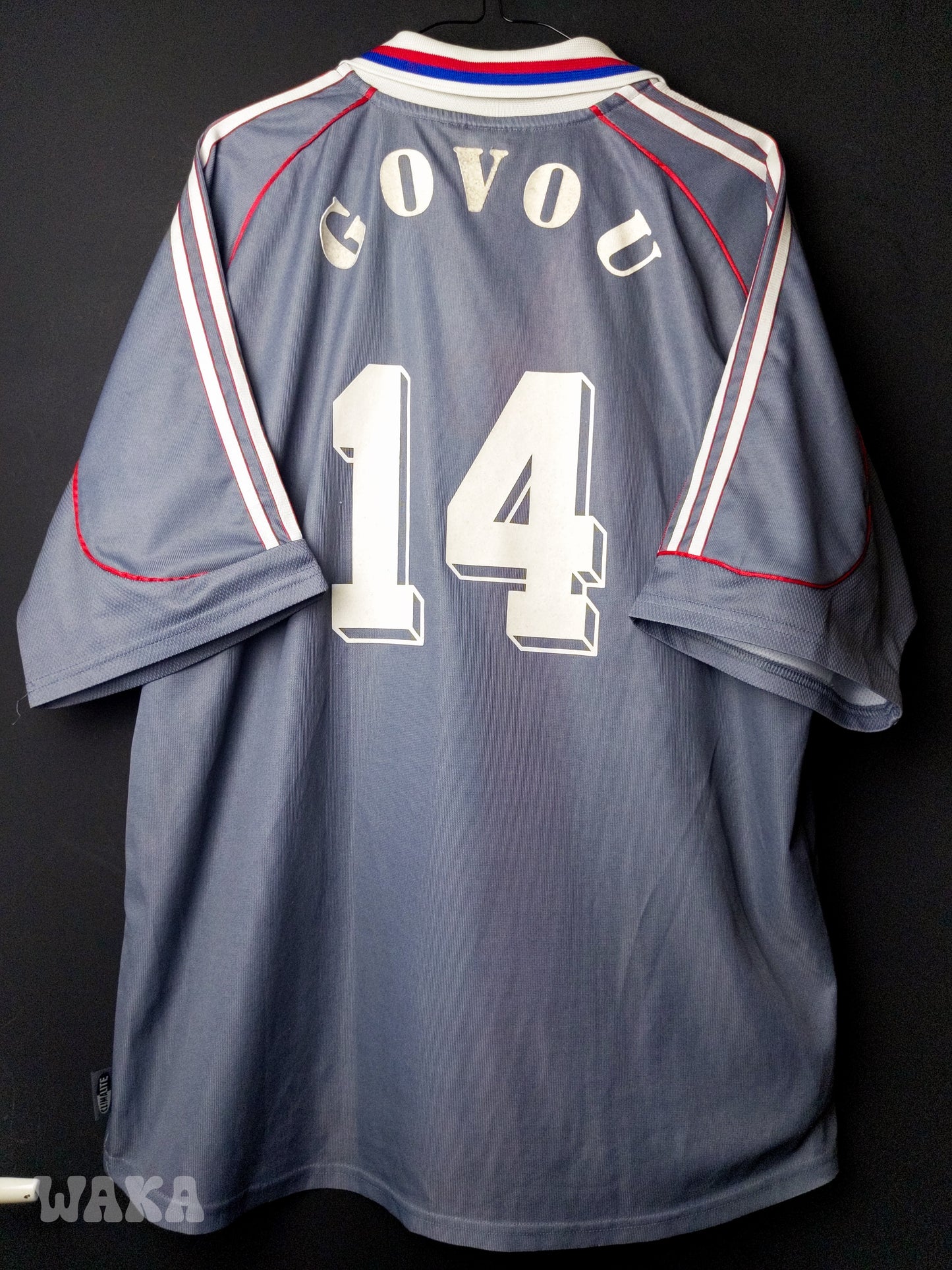 OL Olympique Lyonnais 2000/2001 - Govou - Away shirt - XL