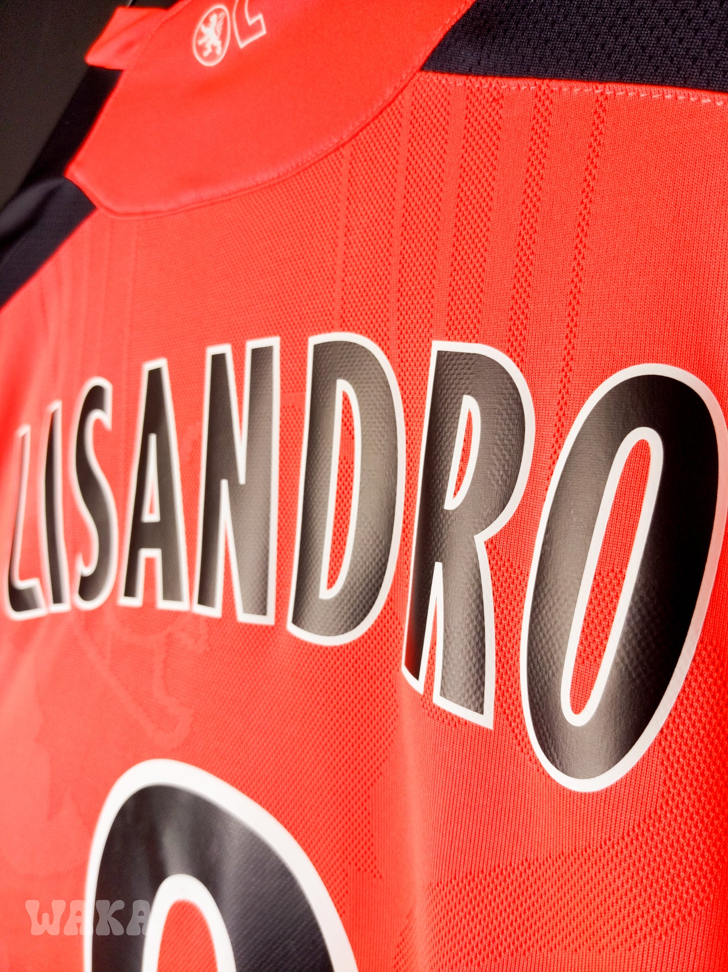 OL Olympique Lyonnais 2009/2010 - Lisandro - Away shirt - L [Long sleeves]