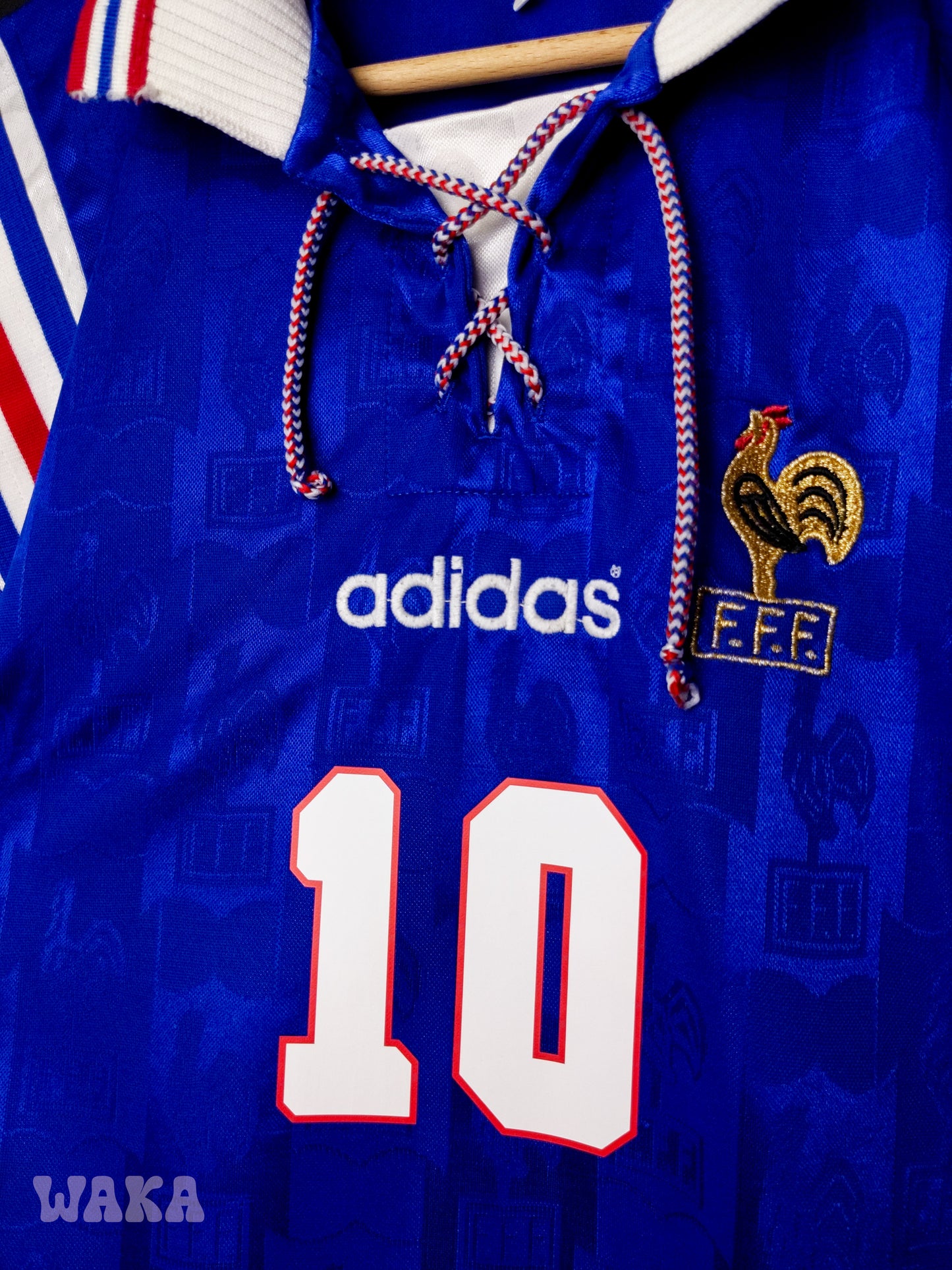 France 1996 - Zidane - Home Shirt - XL