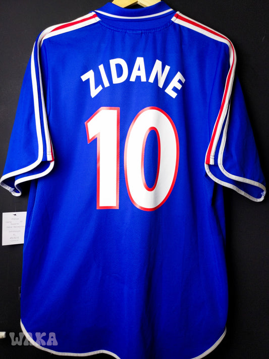 France 2000 - Zidane - Home Shirt - XL