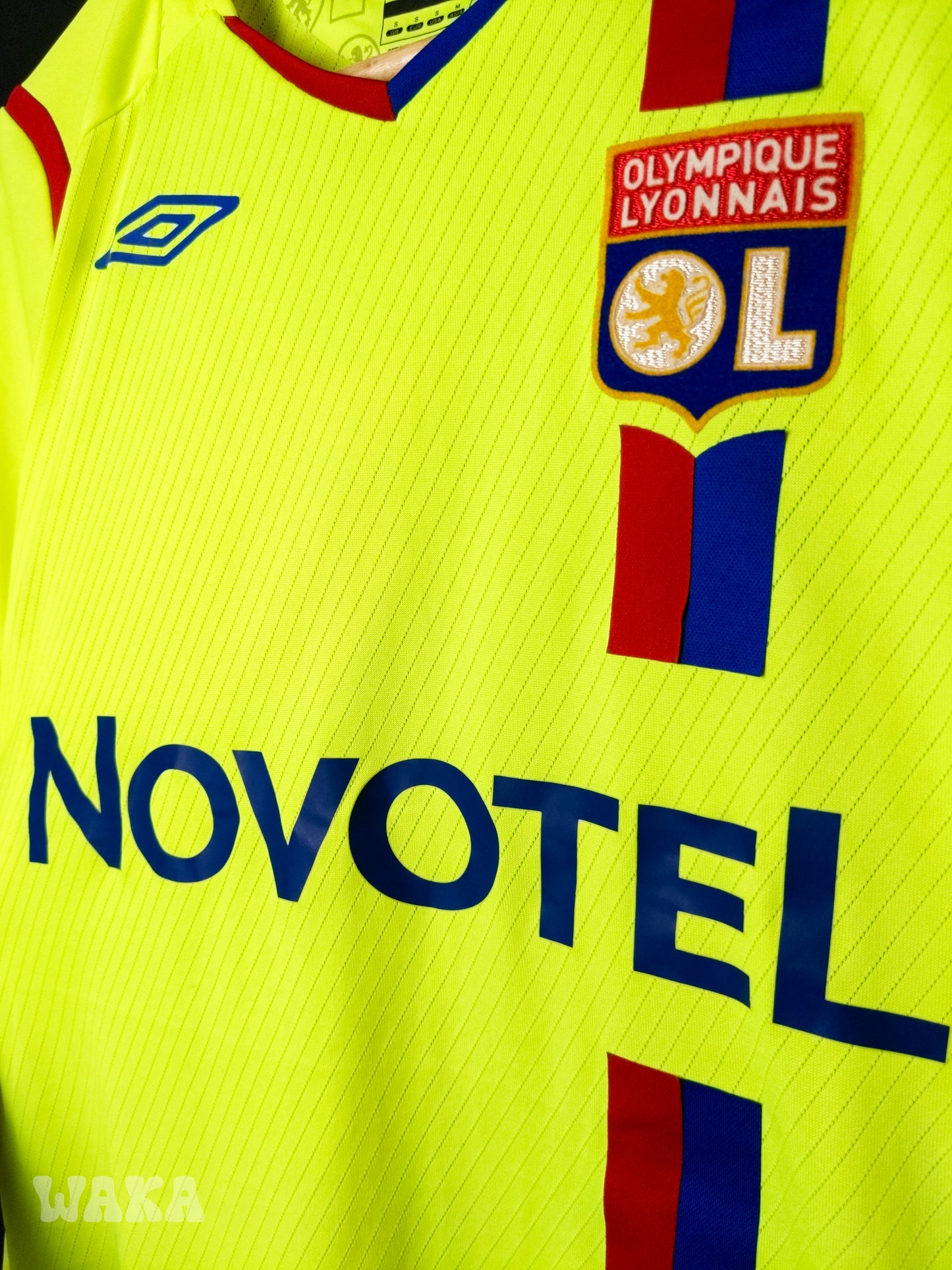 OL Olympique Lyonnais 2008/2009 - Juninho - Third shirt - S *OG Nameset*
