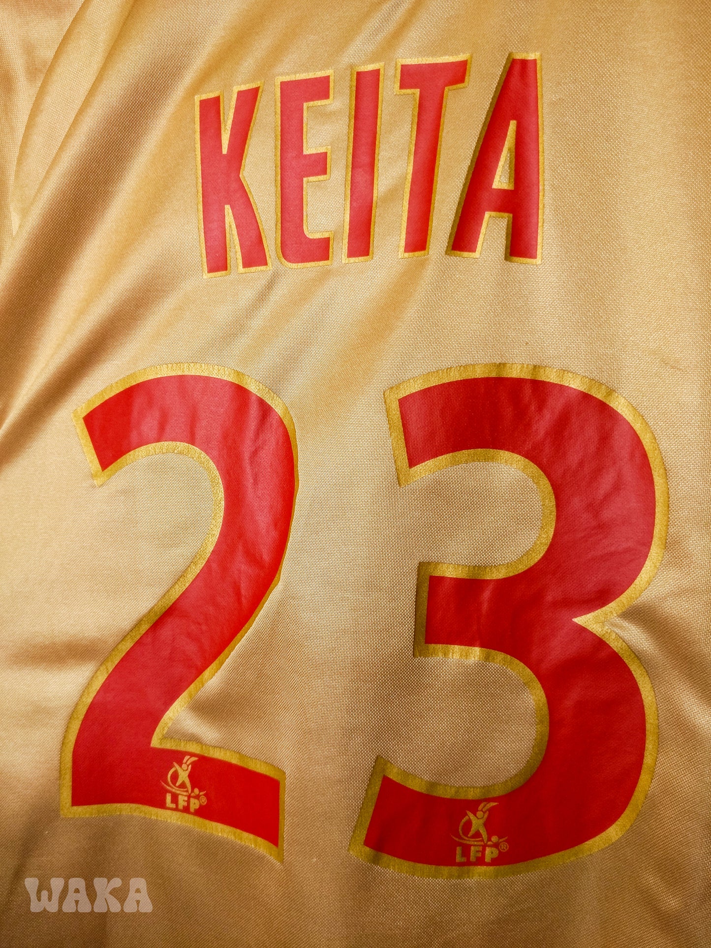 OL Olympique Lyonnais 2007/2008 - Keita - Away shirt - M *Longsleeves*