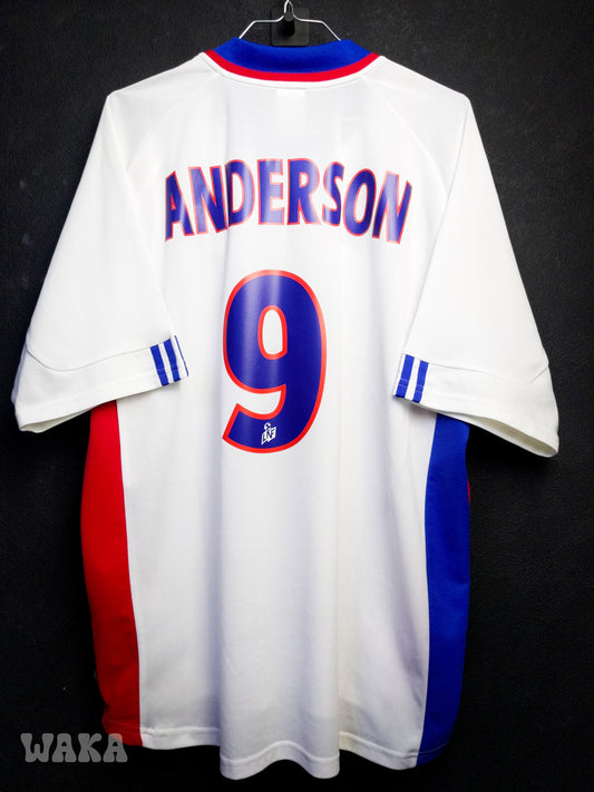 OL Olympique Lyonnais 2001/2002 - Anderson - Home shirt - XL