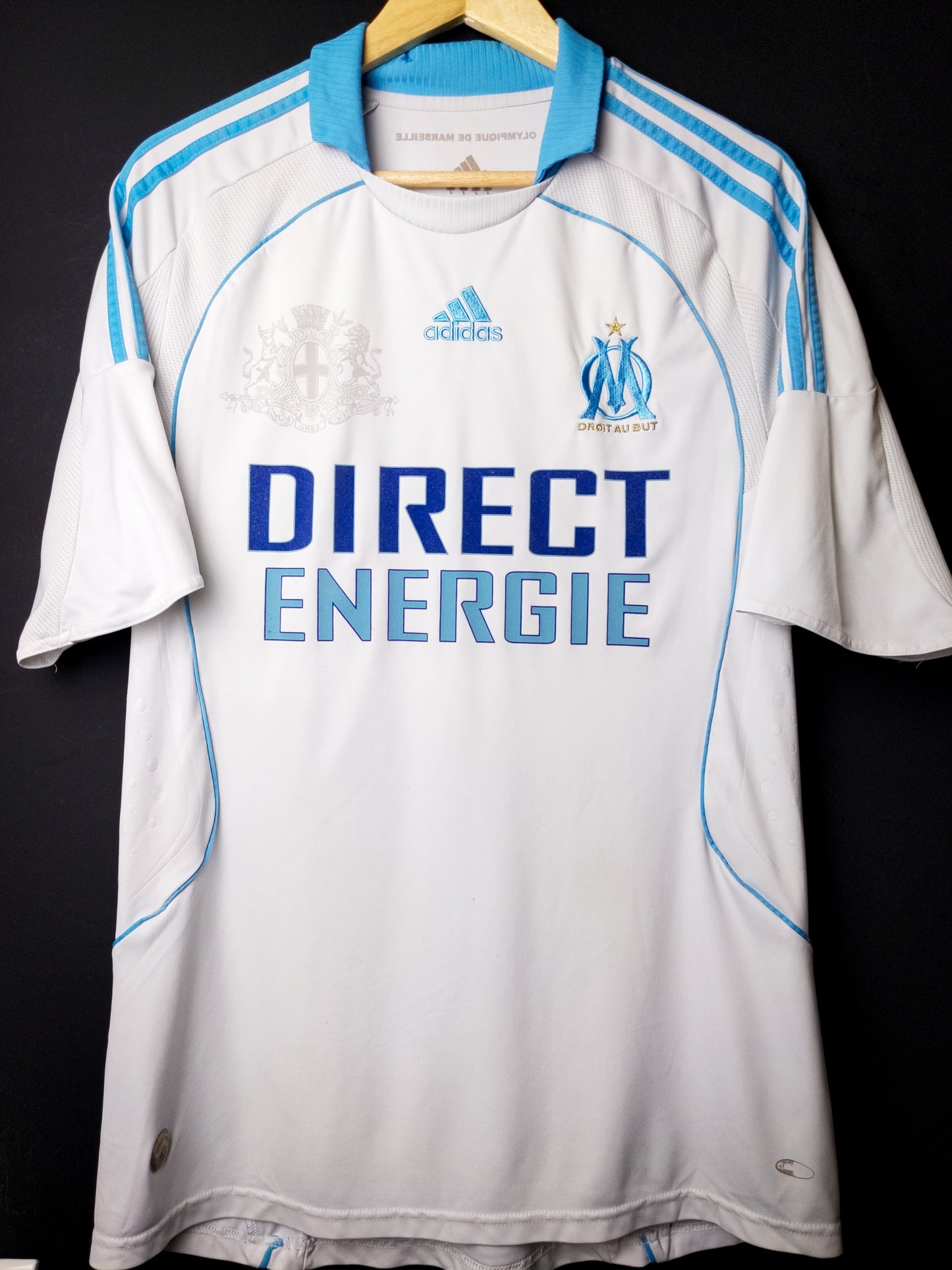 OM Olympique de Marseille 2008/2009 - Niang - Home shirt - L