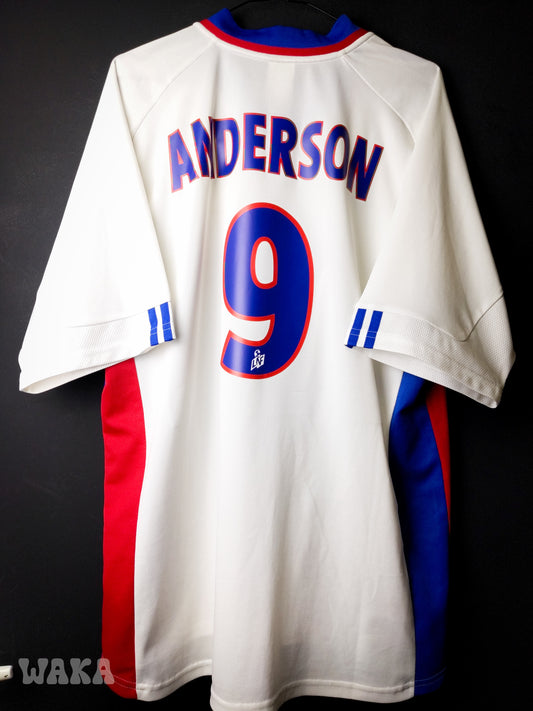OL Olympique Lyonnais 2001/2002 - Anderson - Home shirt - XL