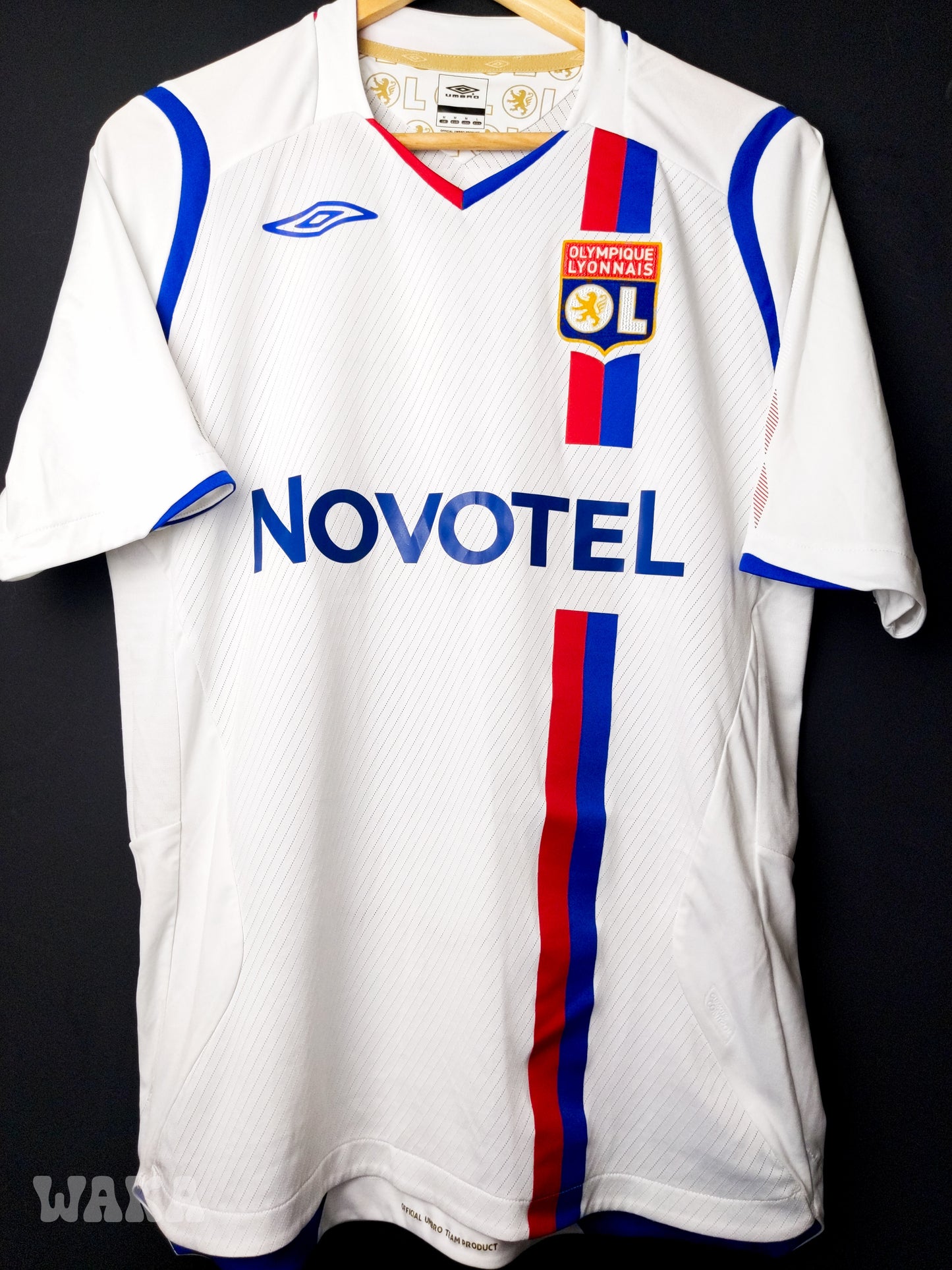 OL Olympique Lyonnais 2008/2009 - Benzema - Home shirt - M