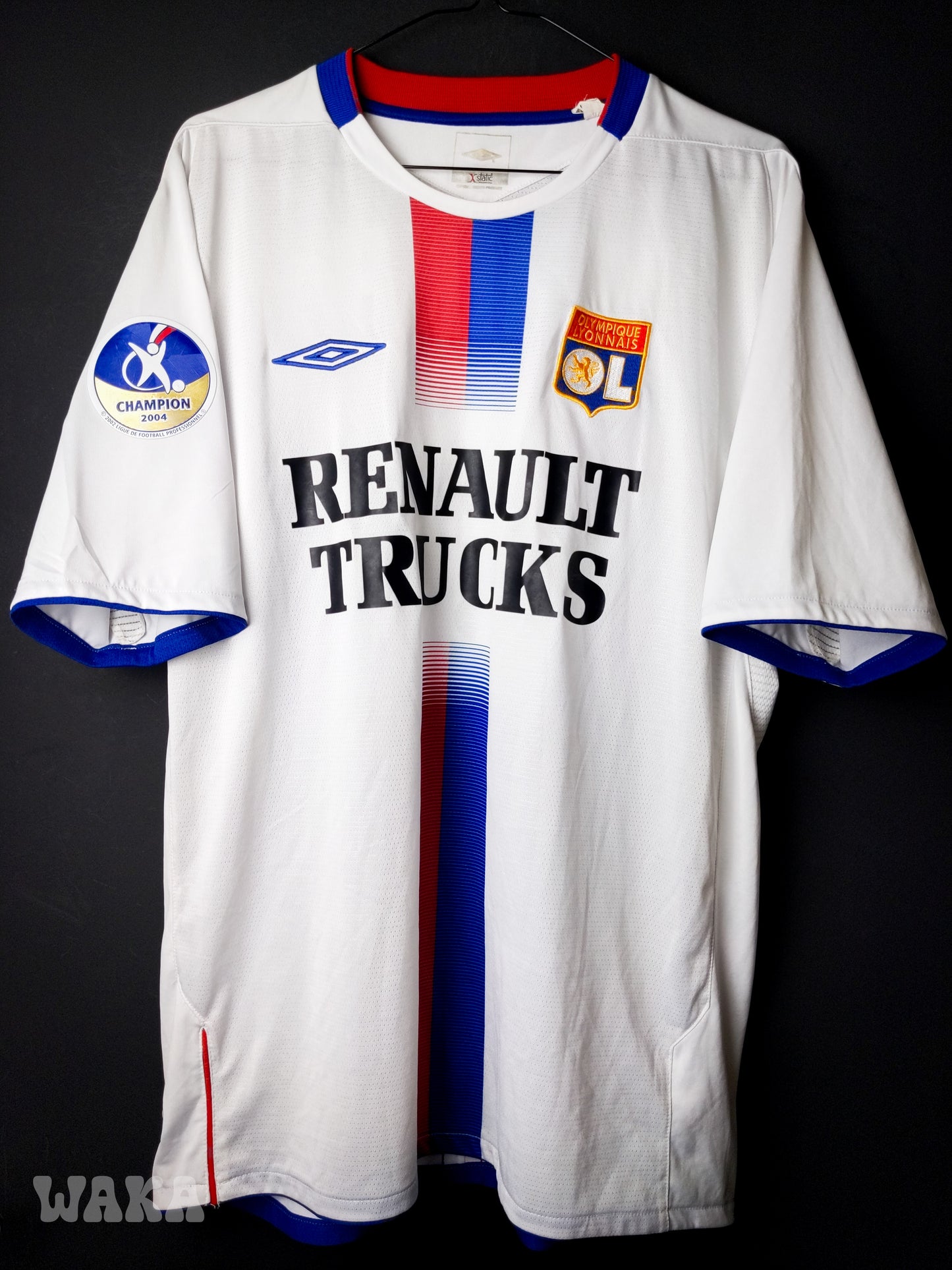OL Olympique Lyonnais 2004/2006 - Juninho - Home shirt - XL