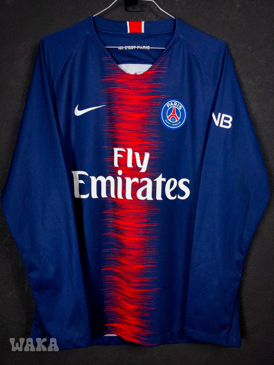 PSG Paris Saint-Germain 2018/2019 - Home shirt - L - Manches longues