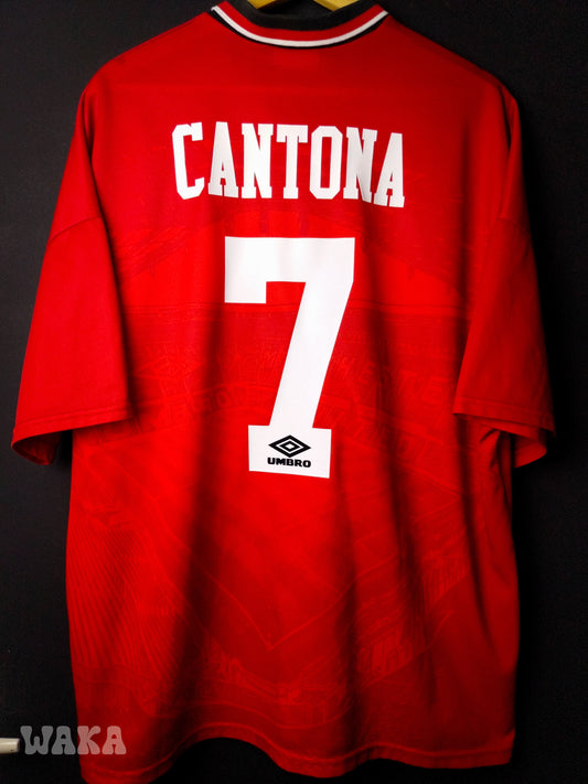Manchester United 1994/1996 - Cantona - Home Shirt - XXL