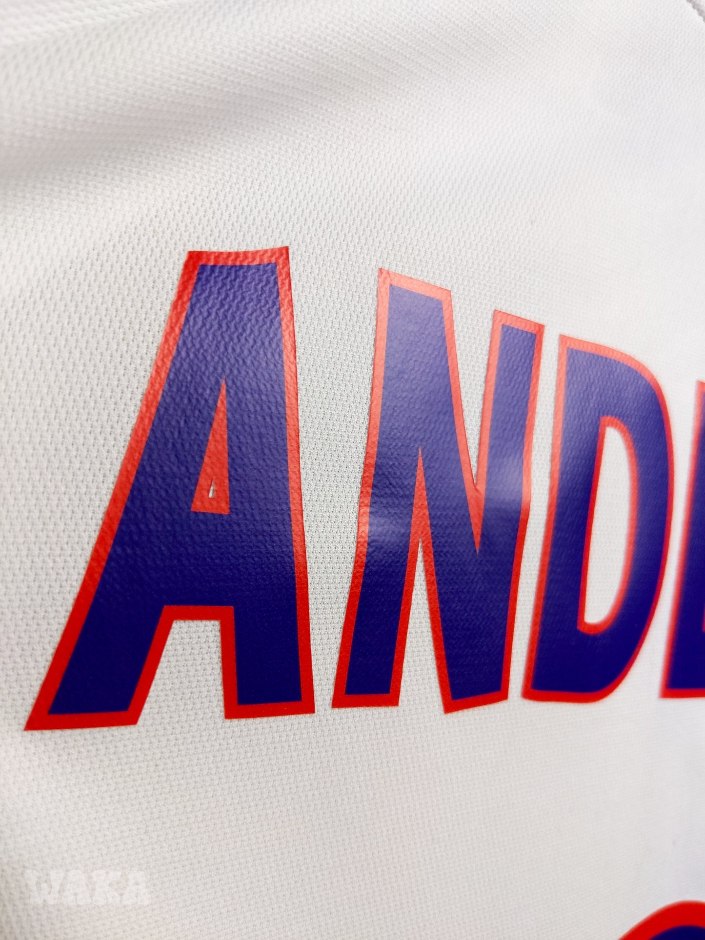 OL Olympique Lyonnais 2001/2002 - Anderson - Home shirt - XL