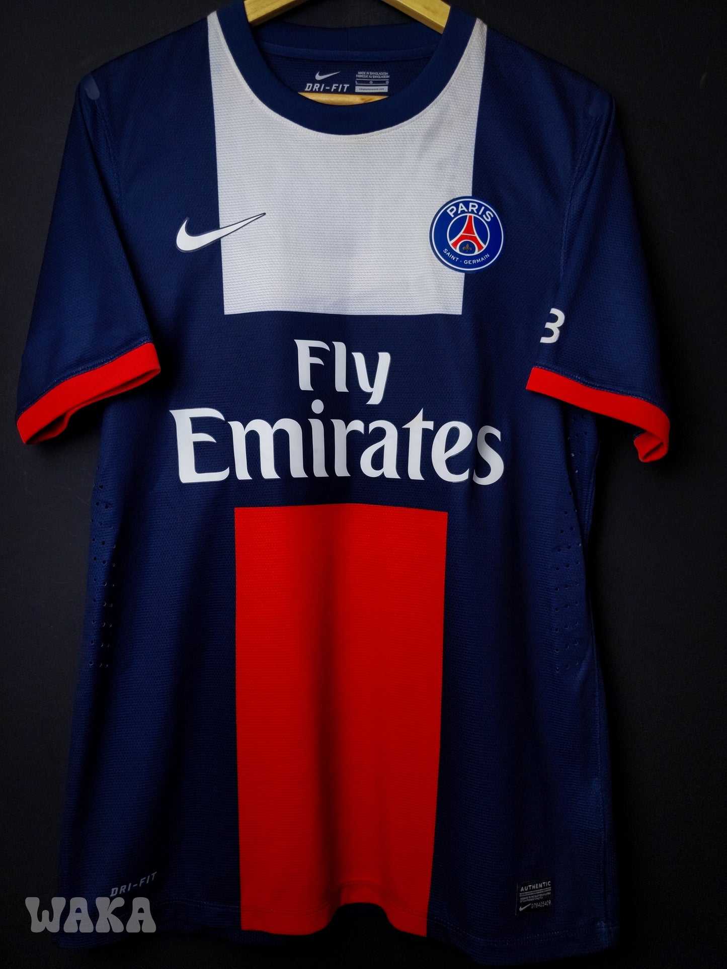 PSG 2013/2014 - Ibrahimovic - Home shirt - L *PRO* *OG Nameset*