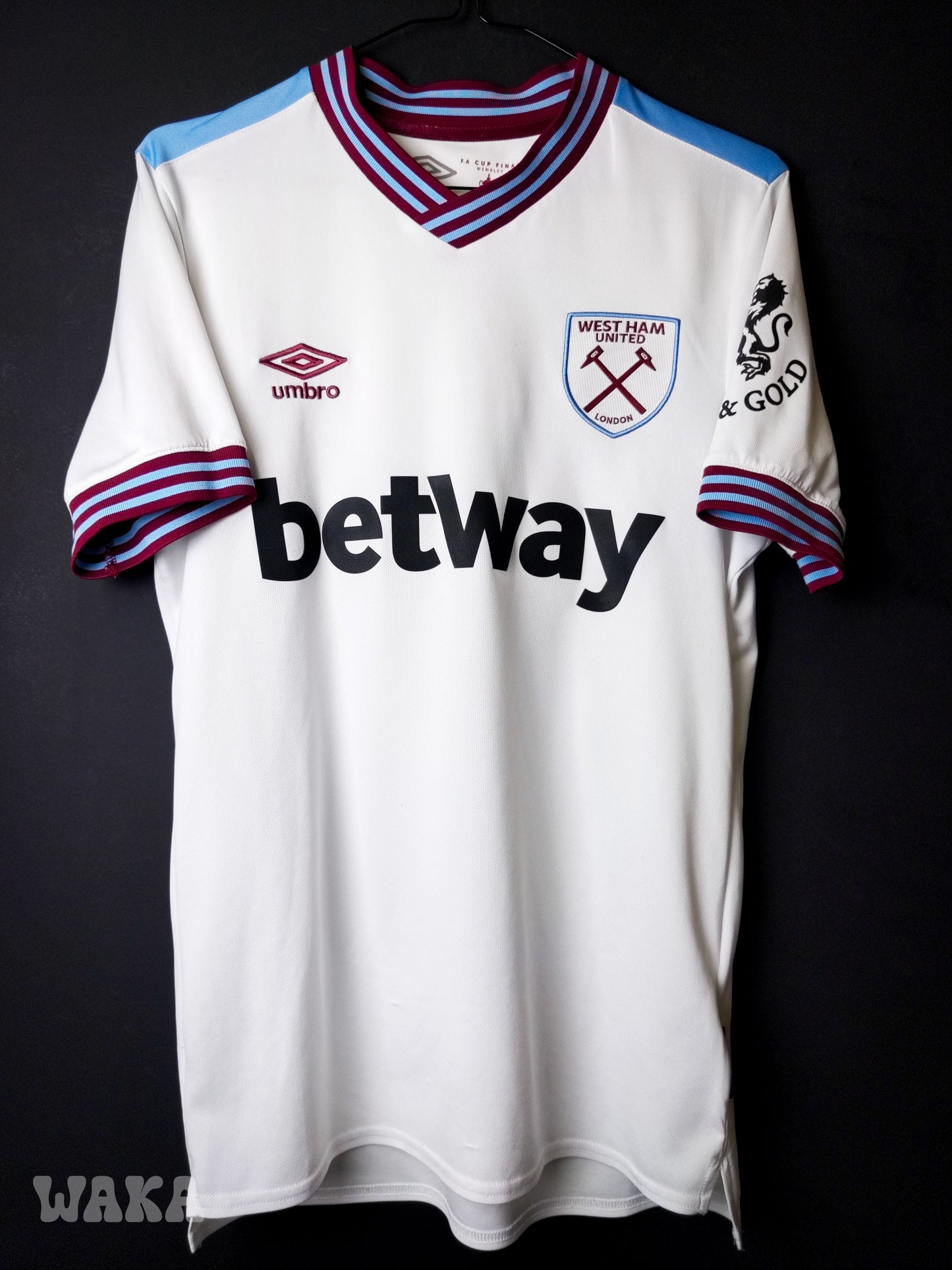 West Ham 2019/2020 - Rice - Away shirt - S