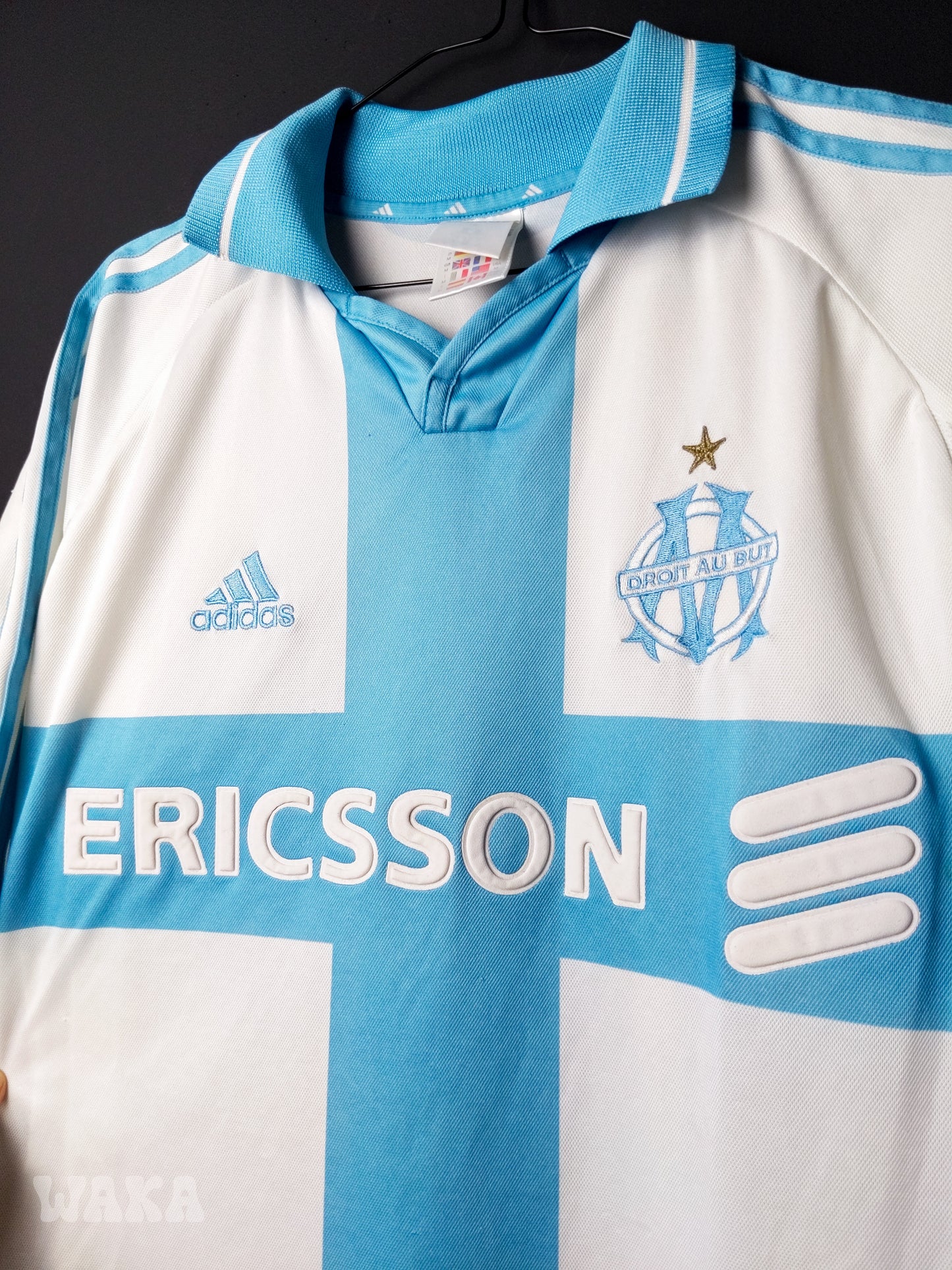 OM Olympique de Marseille 2000/2001 - Home shirt - M