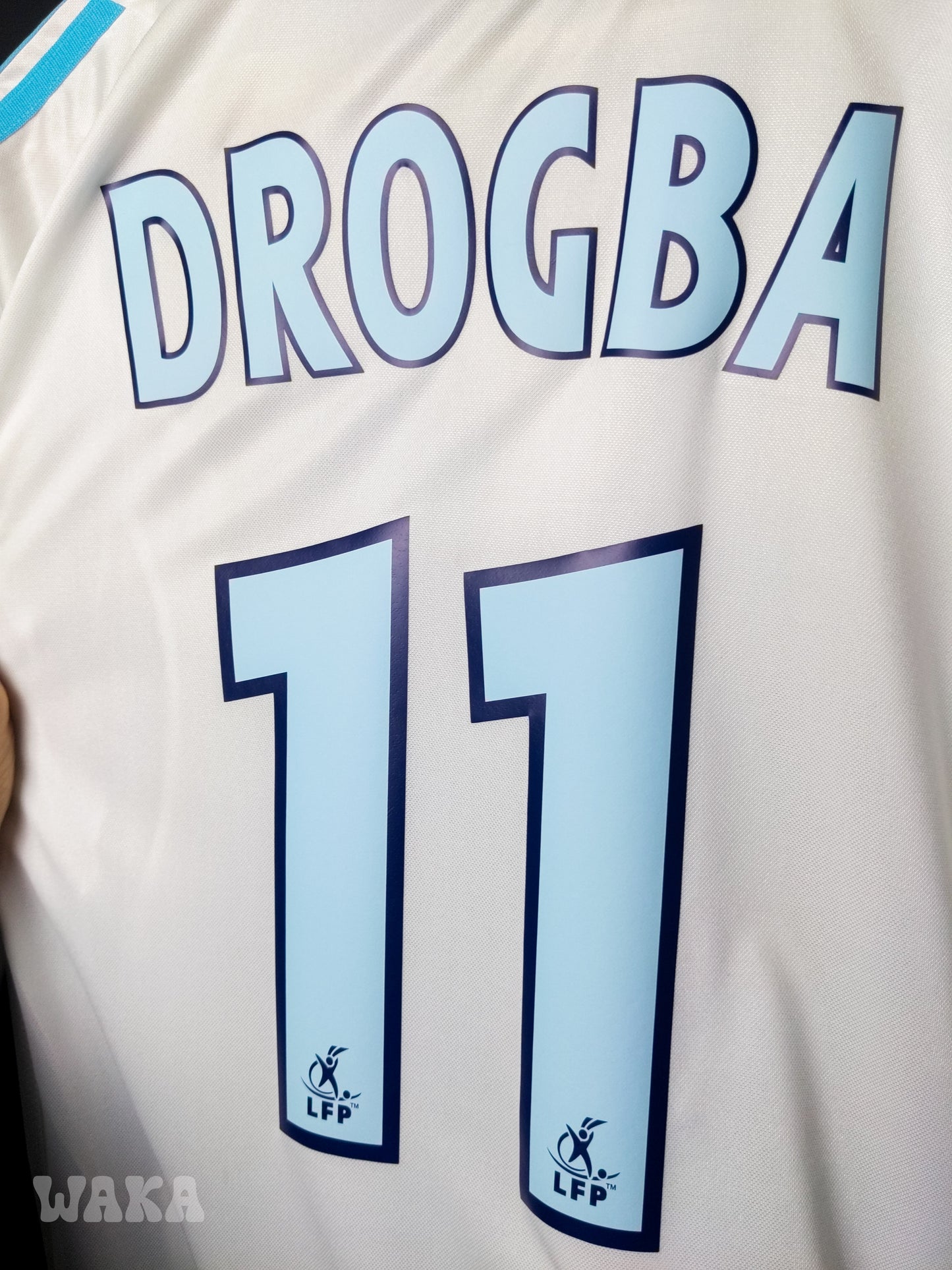 OM Olympique de Marseille 2003/2004 - Drogba - Home shirt - M