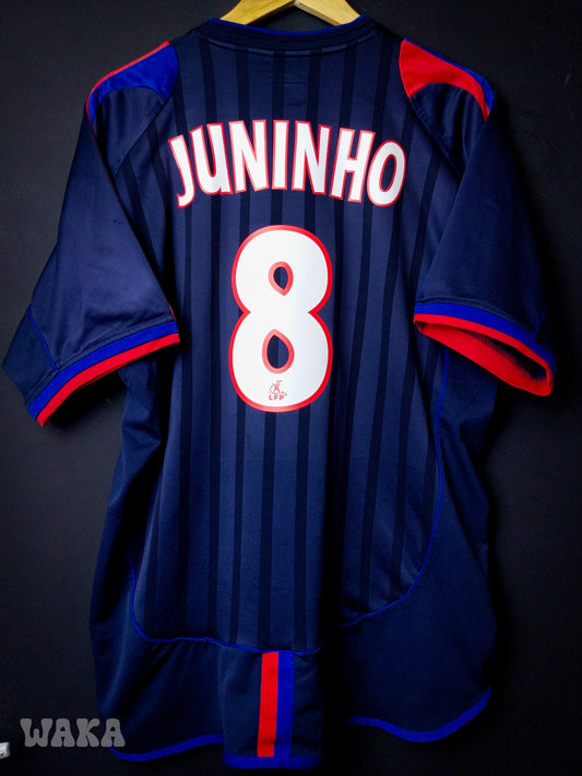 OL Olympique Lyonnais 2002/2003 - Juninho - Away shirt - XL