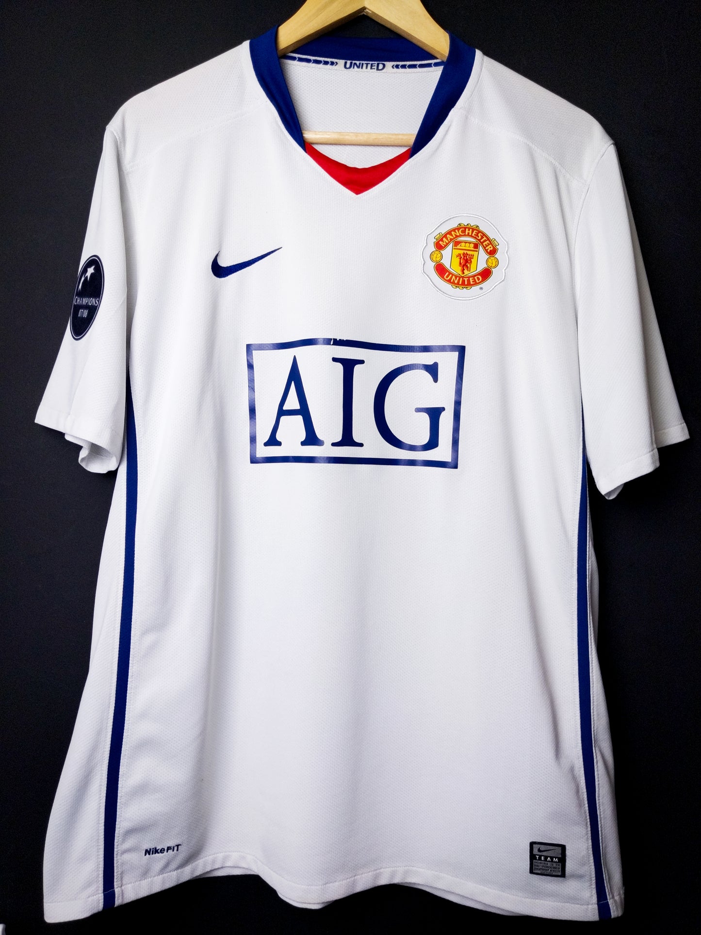 Manchester United 2008/2009 - Cristiano Ronaldo - Away shirt - L