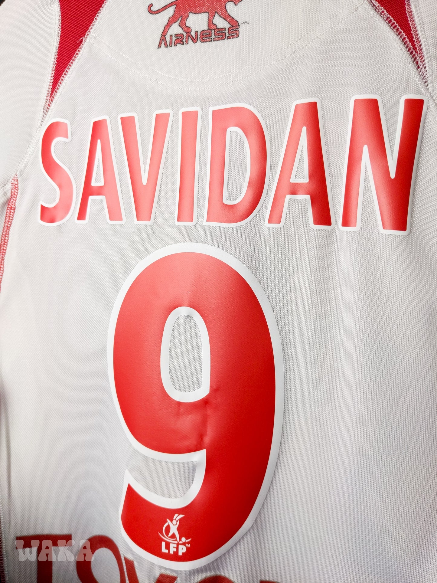 Valenciennes 2006/2007 - Savidan - Away Shirt - M *Manches longues*