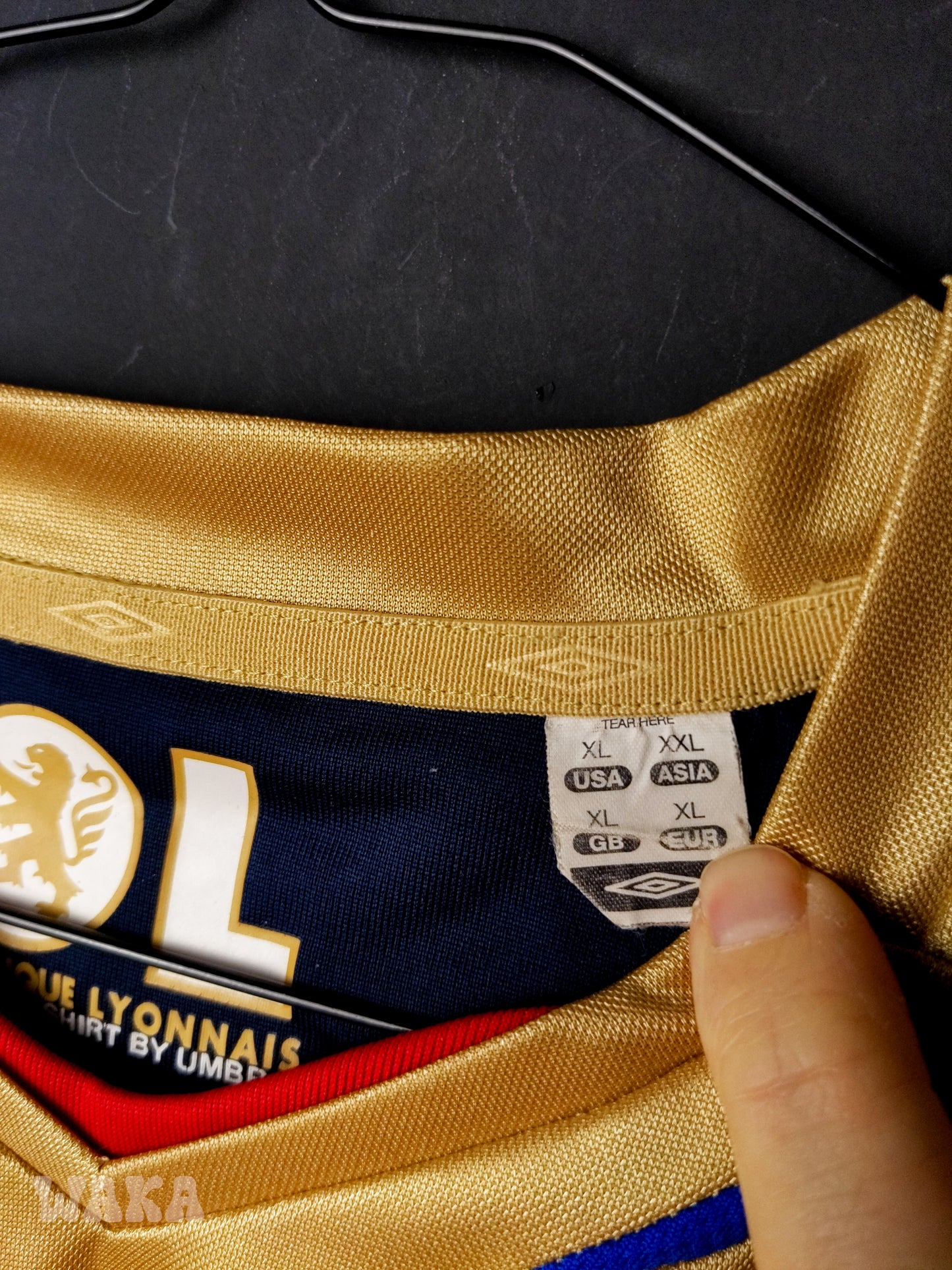 OL Olympique Lyonnais 2007/2008 - Away shirt - XL