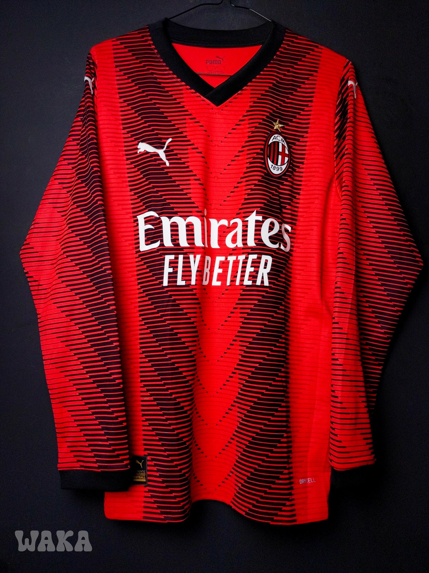Milan AC 2023/2024 - Home shirt - S *Long sleeves*