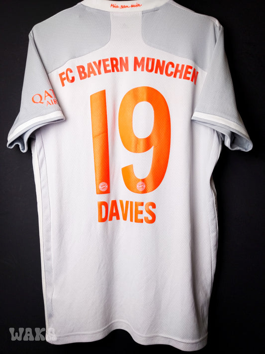Bayern Munich 2020/2021 - Davies - Away shirt - M