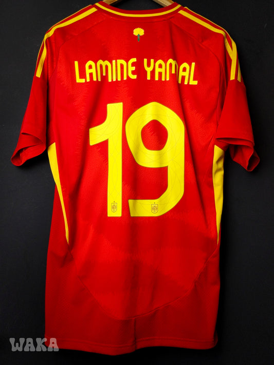 Espagne 2024 - Lamine Yamal - Home shirt - L