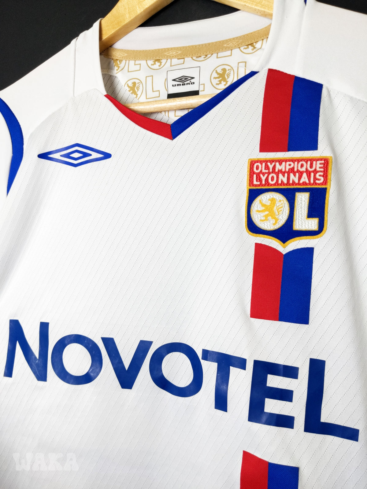 OL Olympique Lyonnais 2008/2009 - Juninho - Home shirt - M