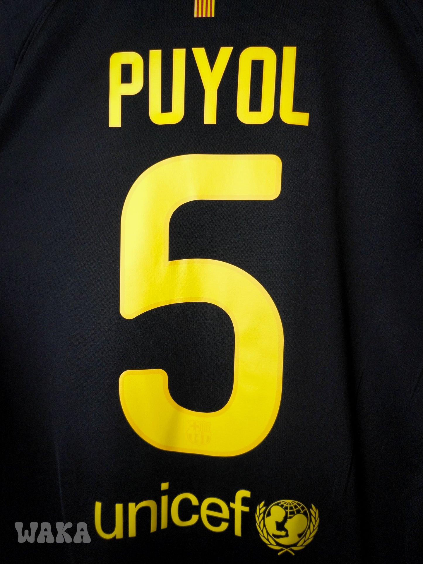 FC Barcelone 2011/2012 - Puyol - Away shirt - L