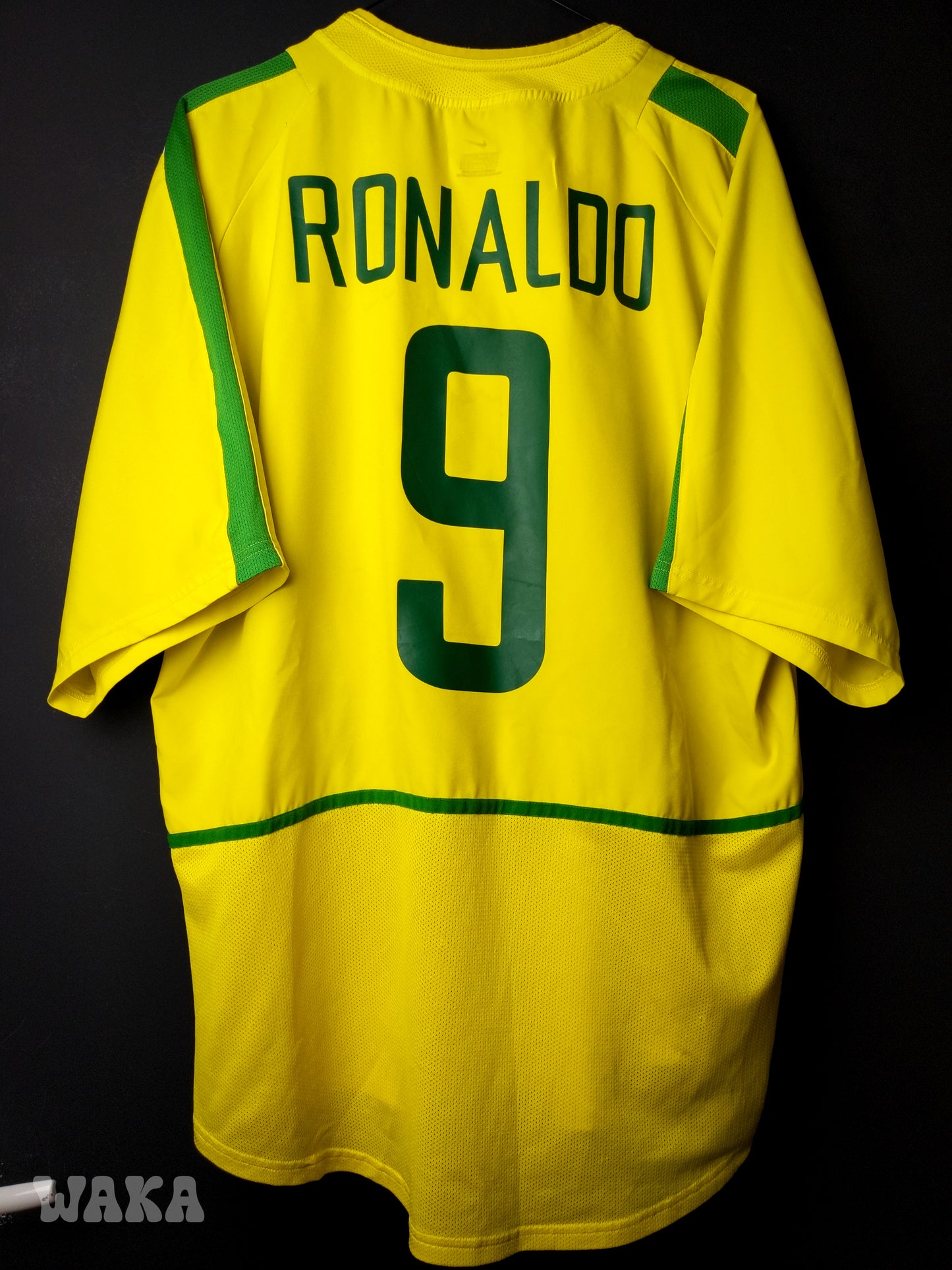 Brésil 2002 - Ronaldo - Home shirt - XL