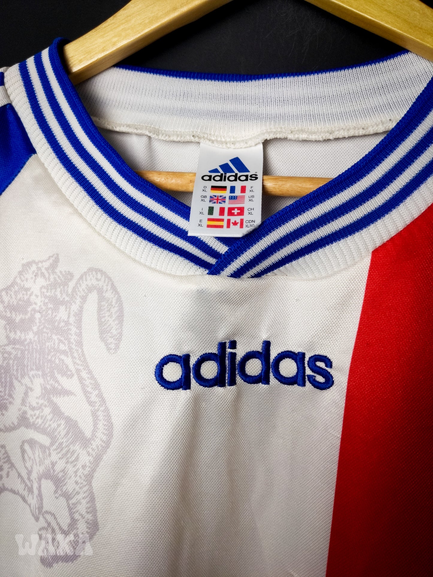 OL Olympique Lyonnais 1996/1997/1998 - Home shirt - XL