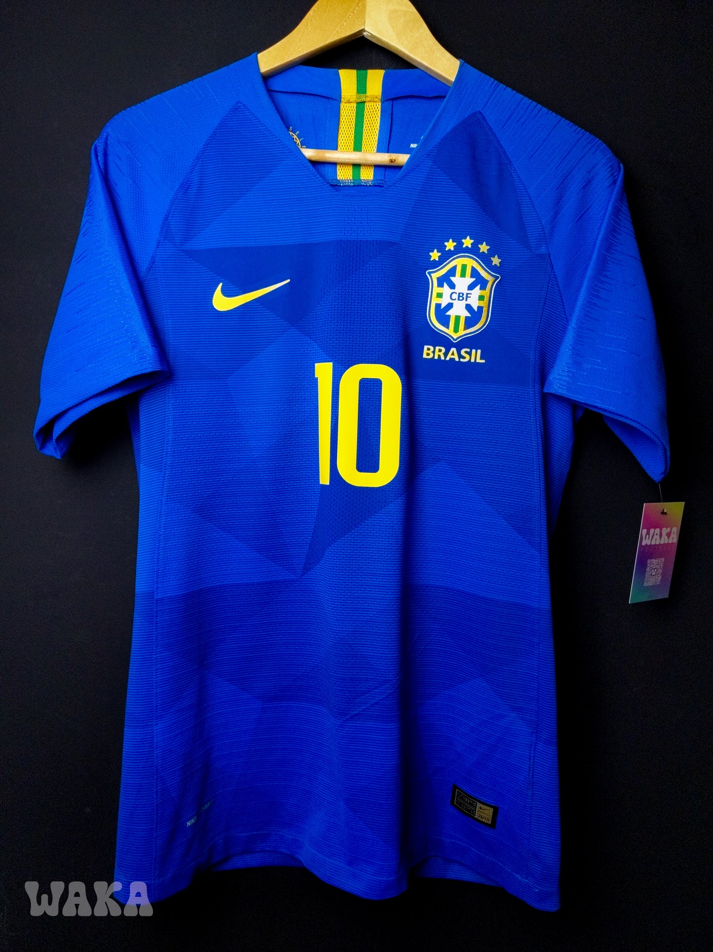 Brésil 2018 - Neymar - Away shirt - S *PRO*