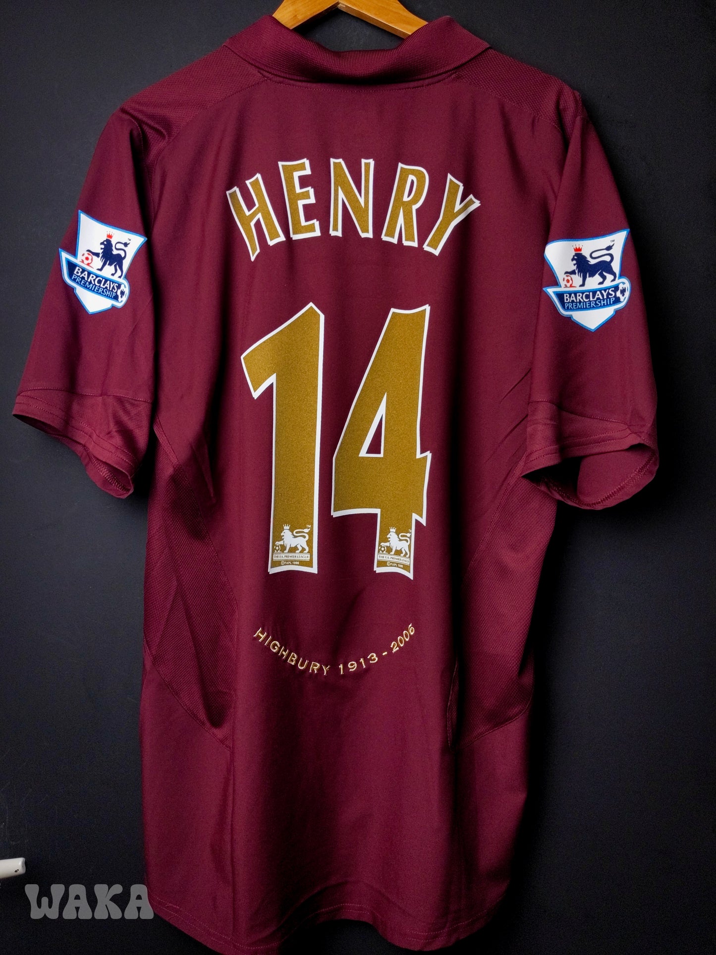 Arsenal 2005/2006 - Henry - Home shirt - L