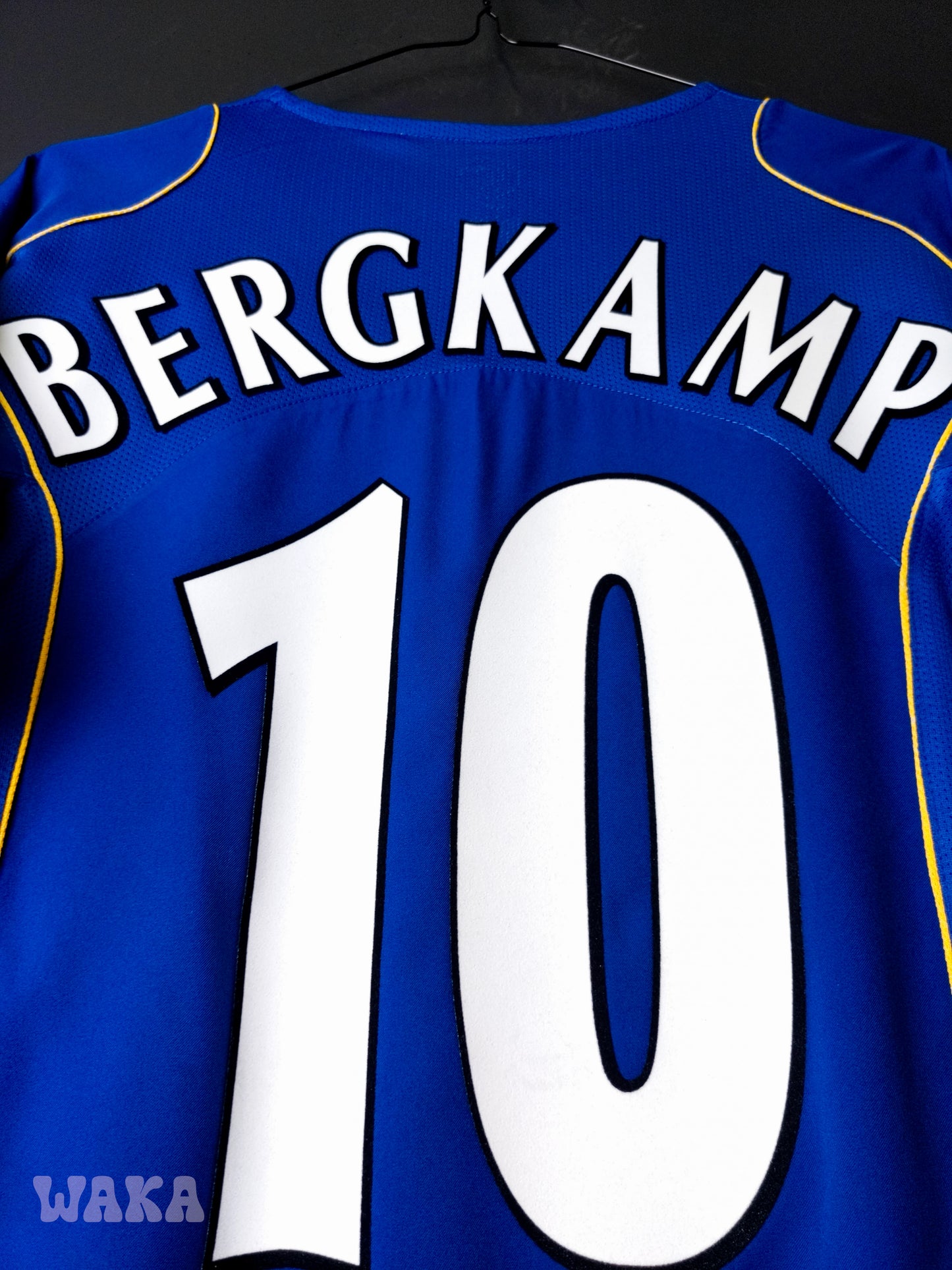 Arsenal 2004/2005 - Bergkamp - Away shirt - S
