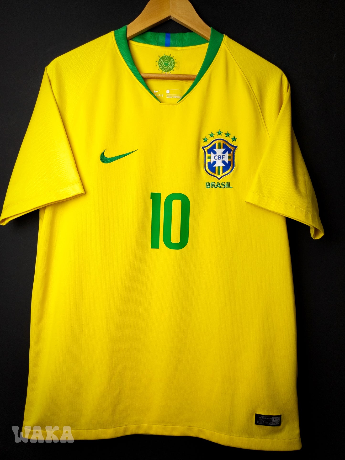 Brésil 2018 - Neymar - Home shirt - L